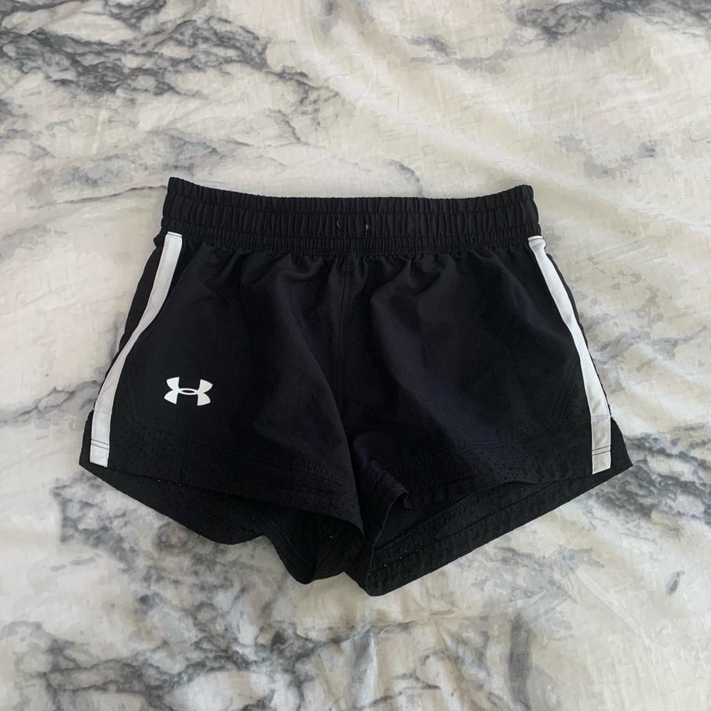 black under armor shorts